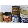 Image 3 : Vintage Tins - Pure Canadian Honey - Goldex Pine Tar - Player's Light - Amphora - McCall's Peanut Bu