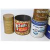 Image 4 : Vintage Tins - Pure Canadian Honey - Goldex Pine Tar - Player's Light - Amphora - McCall's Peanut Bu