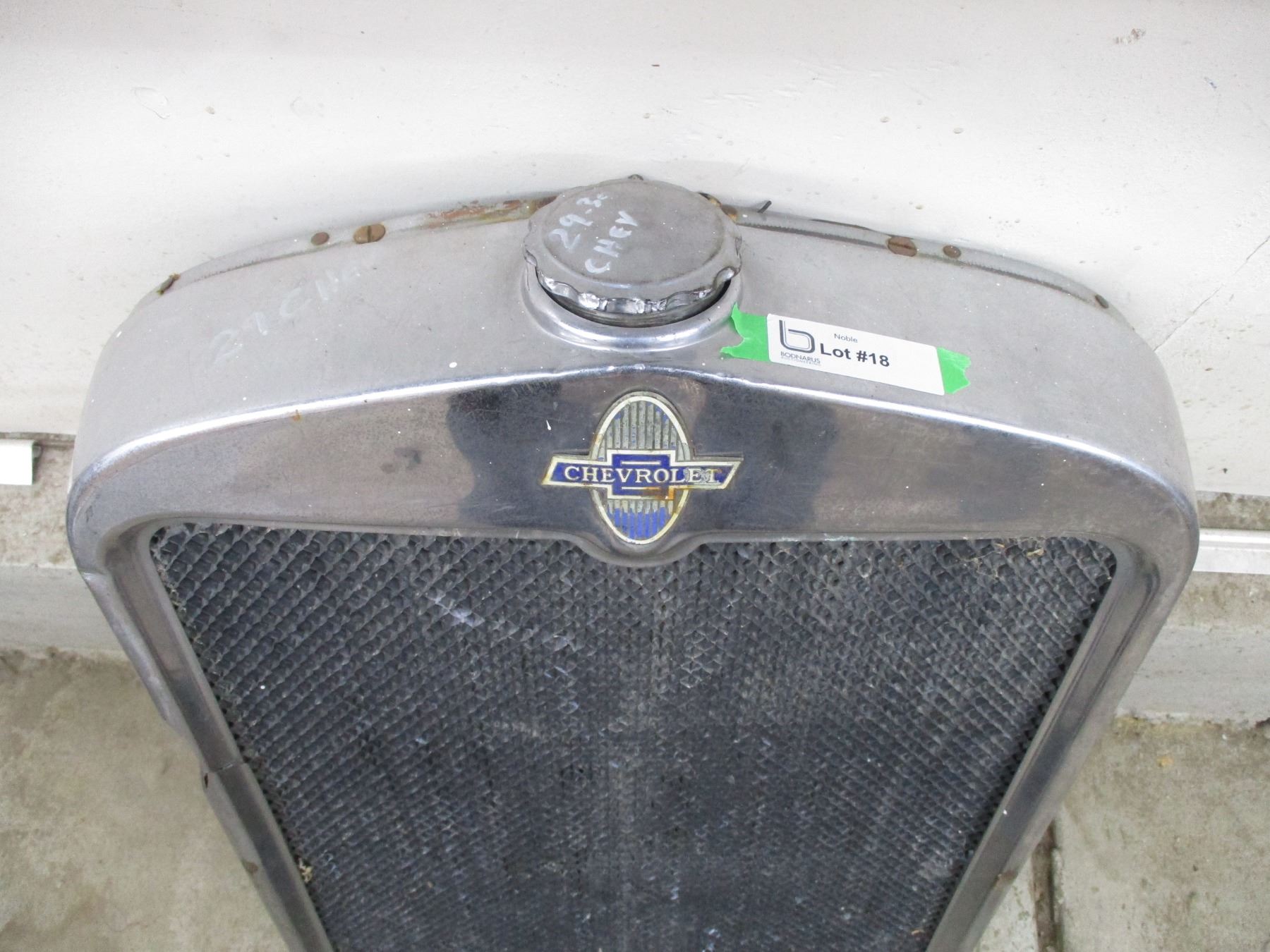 Alumnum 4 Row Radator for 1930 Chevrolet Car Chevy V8 Converson Alumnum 4 Row Radator for 1930 Chevrolet Car Chevy V8 Converson