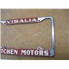 Image 3 : "Visalia Kitchen Motors" License Plate Frame