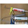 Image 2 : (2) Caulking Guns, (2 Partial pks) Cable Ties  & (4) Partial Tubes of Caulking