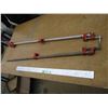 Image 1 : (2) Pipe Style Bar Clamps (52" & 48")