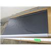 Image 1 : Partial Roll Of Black Vinyl Upholstery (56" Wide, Lengths Undetermined)