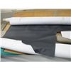 Image 4 : (4 Part. Rolls) Upholstery Fabric - Black, Teal, Beige, Light Grey Vinyl (56" Wide, Lengths Undeterm