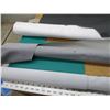 Image 5 : (4 Part. Rolls) Upholstery Fabric - Black, Teal, Beige, Light Grey Vinyl (56" Wide, Lengths Undeterm