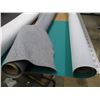 Image 7 : (4 Part. Rolls) Upholstery Fabric - Black, Teal, Beige, Light Grey Vinyl (56" Wide, Lengths Undeterm