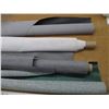Image 2 : (4 Part. Rolls) Upholstery Fabric - Green, Grey, Char-Coal Vinyl (56" Wide, Lengths Undetermined)