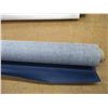 Image 2 : (4 Part. Rolls) Upholstery Fabric - Blue Brown, Rose, Beige Vinyl (56" Wide, Lengths Undetermined)