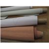 Image 2 : (4 Part. Rolls) Upholstery Fabric - Beige, Perforated, Peach Woven, Cream Woven (56" Wide, Lengths U