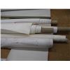 Image 2 : (6 Part. Rolls) Upholstery Fabric - Beige, Cream, Grey, Light Grey Vinyl (56" Wide, Lengths Undeterm