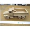 Image 1 : 18" Hand Made Wooden Gravel Truck