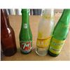Image 3 : Jar & (6) Vintage Soda Bottles - Crush, Dad's Rootbeer, 7-Up Saskatoon