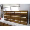 Image 1 : (15) Drawer Storage Unit (18"x33"x15" Tall) w/Contents