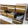 Image 3 : (15) Drawer Storage Unit (18"x33"x15" Tall) w/Contents