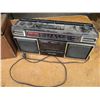 Image 2 : Sanyo Cassette Player Ghetto Blaster & Tin Storage Box