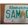 Image 2 : 1988 Saskatchewan Sample License Plate