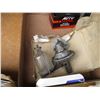 Image 7 : Various Automotive Parts - Fuel Pumps w/Sediment Bowls, Fuel Filter, Distributor Cap, Glass Light Le