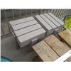 Image 2 : (4) Wooden Patio Tables  (two Folding) & Kids Folding Lawn Chair