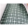 Image 5 : (4) Partial Rolls Upholstery Material - White, Green, Blue, Vinyl