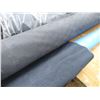 Image 6 : (5) Partial Rolls Upholstery Material - Blue, Black Woven