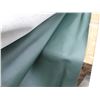 Image 2 : (5) Partial Rolls Upholstery Material - Green Vinyl, Woven of Varying Colors, Grey Velour