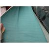 Image 3 : (5) Partial Rolls Upholstery Material - Cloth & Vinyl (Red, Green, Turquoise, Tope Headliner Materia