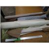 Image 1 : (5) Partial Rolls Upholstery Material - Brown, Green Floral, Red Vinyl etc.