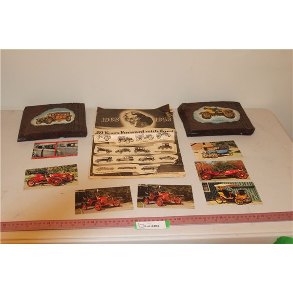 (10 pcs) Vintage Automobillia