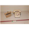 Vintage Rotary Phone & Butter Mold