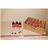 Image 1 : (21) Vintage Stubby Coca-Cola 170ml Bottles (Three Full)