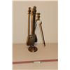 Image 1 : Vintage Brass Fireplace Set