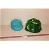 Image 1 : (2) Vintage Ladies Hats - Blue & Green Feather