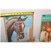 Image 4 : Wooden Carousel, Nursery Rhyme Record & Horse Picture