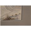 Image 2 : Framed Prairie Winter Painting  - 26.5"x23"
