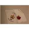 Image 3 : Coronation Brooch & Handkerchief Set - 1953 Queen Elizabeth Set
