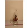 Image 1 : Clear Glass Kerosene Lamp w/Extra Shade - 17"x6"