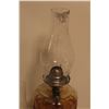 Image 2 : Clear Glass Kerosene Lamp w/Extra Shade - 17"x6"
