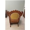 Image 4 : Vintage Rocking Chair - 40"x22"x15"