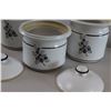 Image 3 : (3) Prairie Pottery Kurenda Canister Set