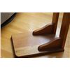 Image 3 : Wooden Chair End Table - 13"x9.5"x22.5"