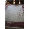 Image 1 : Large Wool  Plush Area Rug - 92" wide by 117"