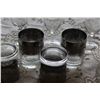 Image 2 : (4) Wine Glasses & (4) Wedding Liquor Glasses, (2) Old Fashioned Glasses