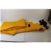Image 4 : Rain Jacket (Size LG) - CAT Bibbed Overalls (Size XL) - Cloth Bag