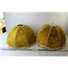 Image 1 : (2) Velvet Tasseled Lamp Shades