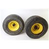 Image 4 : (2) Tires - Carlisle 15x6.00 - 6NNS (13 1/2" - 3/4" Axle)