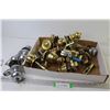 Image 1 : Flat of Door Knobs - Privacy - Keyed - Dead Bolts (most have keys in them)