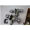 Image 2 : Flat of Door Knobs - Privacy - Keyed - Dead Bolts (most have keys in them)