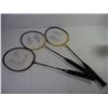Image 2 : (7) Badminton Rackets and Pkg. of Birdies- No Net