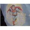 Image 3 : Vintage Superman Blanket-72"x72"-has wear