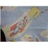 Image 4 : Vintage Superman Blanket-72"x72"-has wear